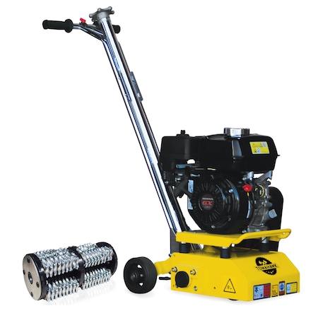 Tomahawk Power 8" Concrete Scarifier 5.5HP Honda Engine with Blades OSHA Compliant TSCAR-8H + TSCAR6TCC